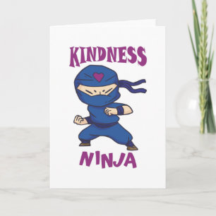 Kindness Ninja, Kampf gegen Mobbing Karte