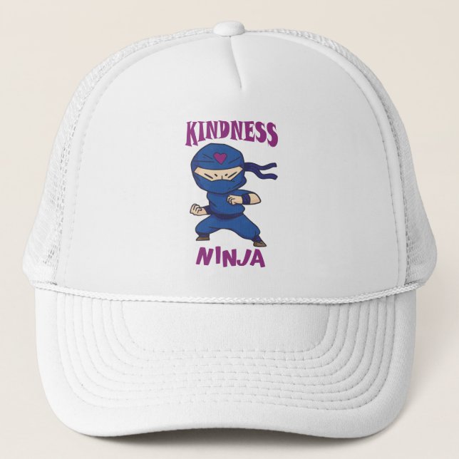 Kindness Ninja, Kampf gegen Mobbing Truckerkappe (Vorderseite)
