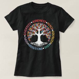 Kindness Peace Equality Liebe Inclusion Diversity T-Shirt