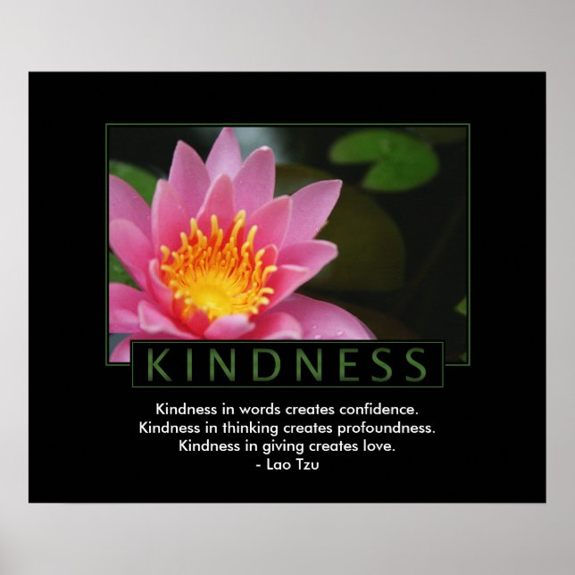 Kindness Poster (Vorne)
