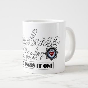 Kindness Rocks Jumbo-Tasse
