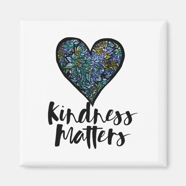 Kindness S Sticker7 Magnet (Vorne)