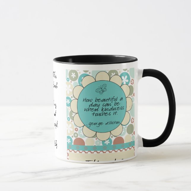 Kindness-Tasse für Lehrer Tasse (Rechts)