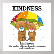 KINDNESS - Vokabularposter
