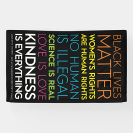 #KindnessIsEverything Vertikal-Banner Banner