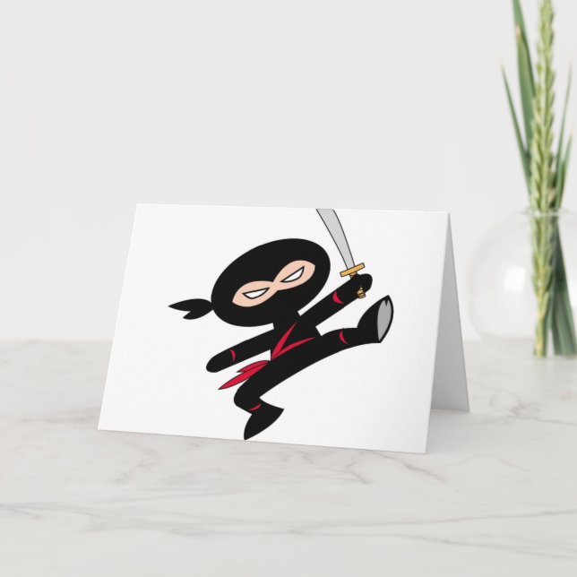 KINDNINJA! KARTE (Vorderseite)