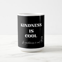 KINDNIS IST COOL zweisprachig Kaffeetasse