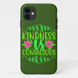 KINDNIS IST EIN KONTAGIÖS inspirierendes Zitat Case-Mate iPhone Hülle