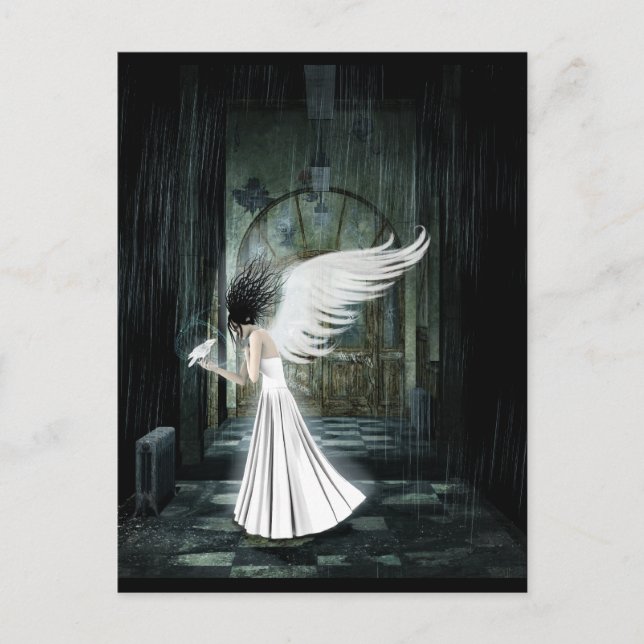 Kindred Spirits Gothic Art Postcard Postkarte (Vorderseite)