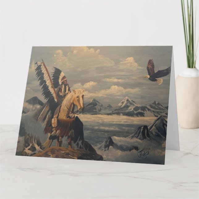 Kindred Spirits, Original von Gary Poling Karte (Vorderseite)