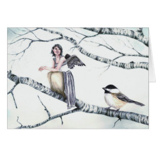 "Kindreds - Chickadee" durch Deanna Bach Kunst