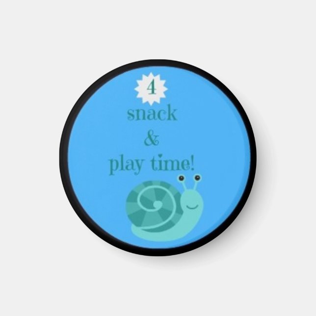 Kind's täglicher Routine Diagramm Magnet!!! Magnet (Vorne)