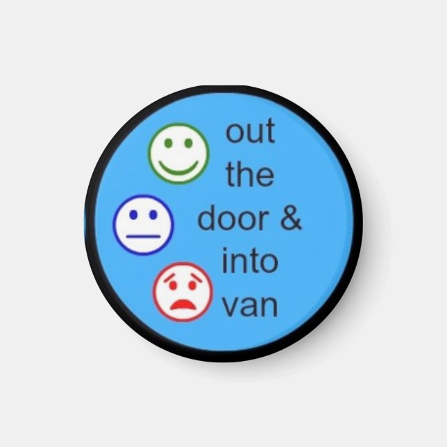 Kind's täglicher Routine Diagramm Magnet!!! Magnet (Vorne)