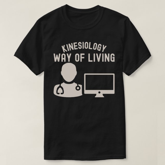 Kinesiologie - Lebensweise T-Shirt (Design vorne)