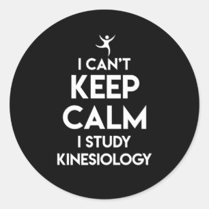 Kinesiology Practitioner Student Future Kinesiolog Runder Aufkleber