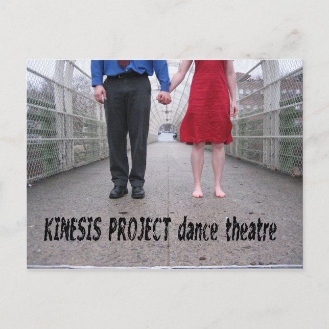 Kinesis Project Tanztheater Postkarte (Vorderseite)