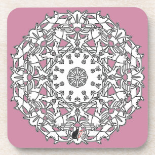 Kinetic Octa Glyph Dawn Untersetzer