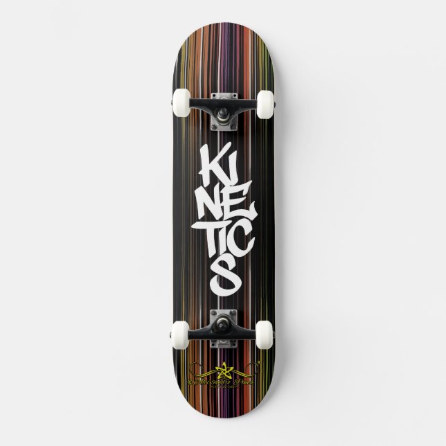 KINETIK 2/10 SKATEBOARD (Vorderseite)