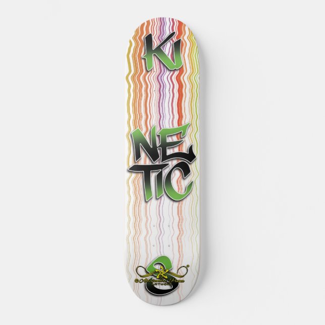 KINETIK 7/10 SKATEBOARD (Vorderseite)