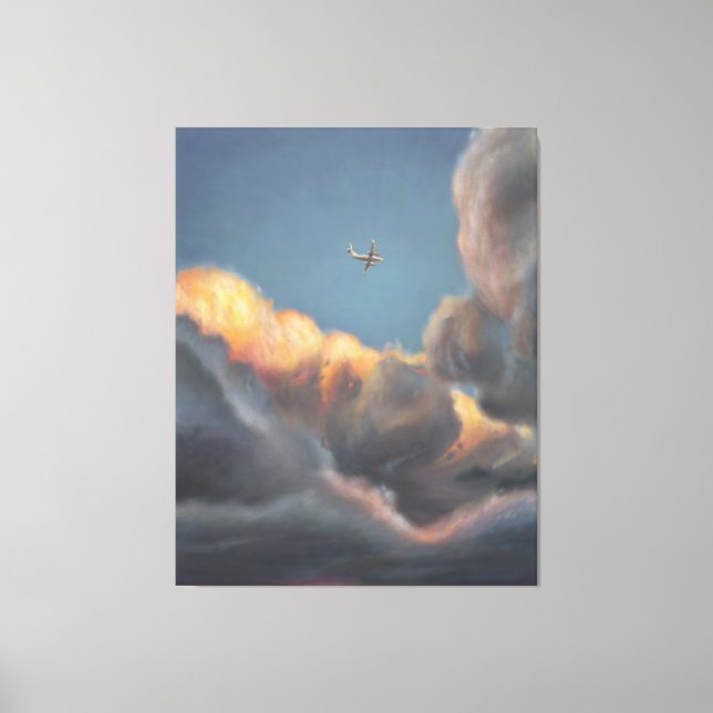 King Air - Canvas Print Leinwanddruck (Vorderseite)