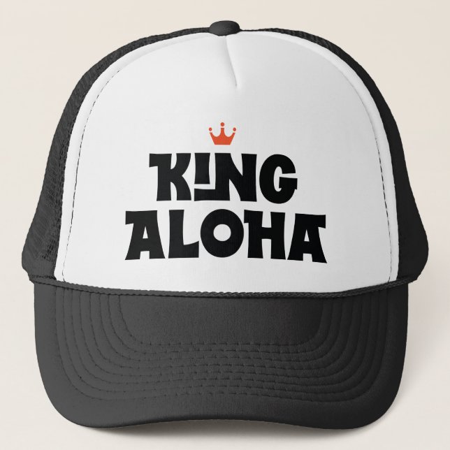 King Aloha Truckerkappe (Vorderseite)