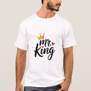 King and Queen Couple Crown Liebe Hoodie   T-Shirt