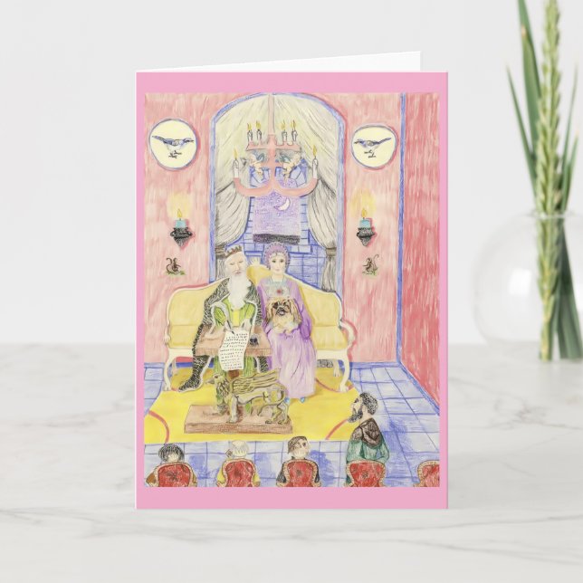 King 👑 And Queen 🤴  Karte (Vorderseite)