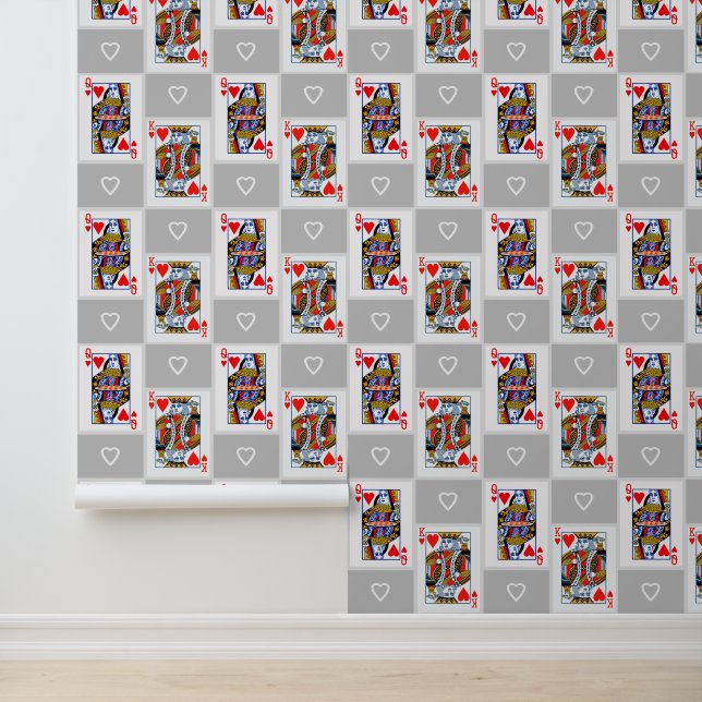 King and Queen of Hearts Wallpaper Tapete (Anwendung)
