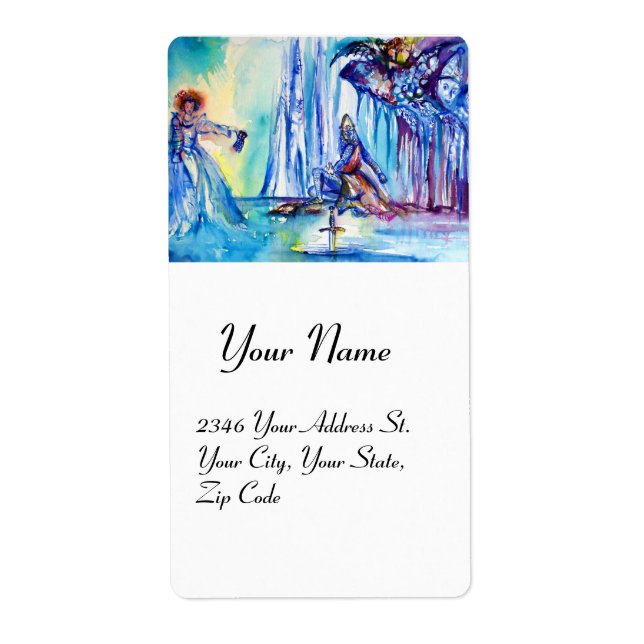 KING ARTHUR , LADY OF THE SEE UND EXCALIBUR (Vorne)