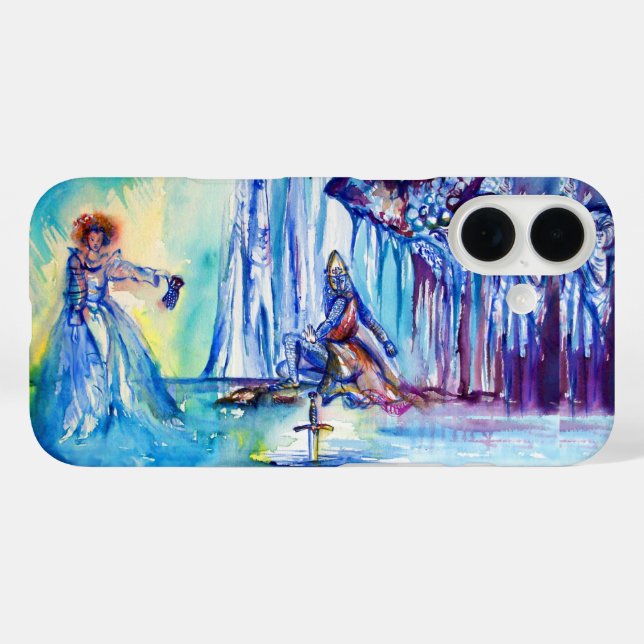 KING ARTHUR , LADY OF THE SEE UND EXCALIBUR Case-Mate iPhone HÜLLE (Rückseite (Horizontal))