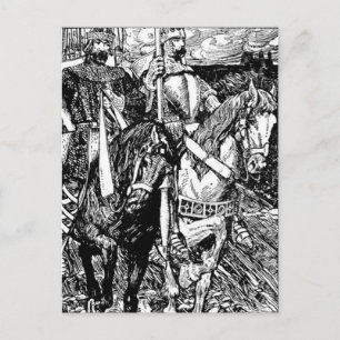 King Arthur Postcard Postkarte