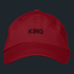 KING - Attraktive Trucker Sports-Hat Elegant Bestickte Baseballkappe<br><div class="desc">Bestickter Hut: Suchen Sie einen hübschen, Atemberaubenden, eleganten, komfortablen, Coolen Hut? Dann haben wir genau das Richtige für dich. KING Looking Attraktive Trucker Sports-Hat Elegant bestickte Baseball Cap Style - Alternative Bekleidung Grundverstellbare Kappe, geschwungene Sicht, 100% Cotton Woven. Hat Name - KING Hat Color- Red Size - Eine Größe passt...</div>