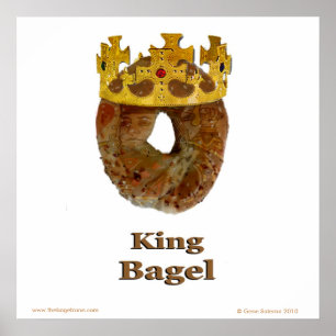 King Bagel Poster