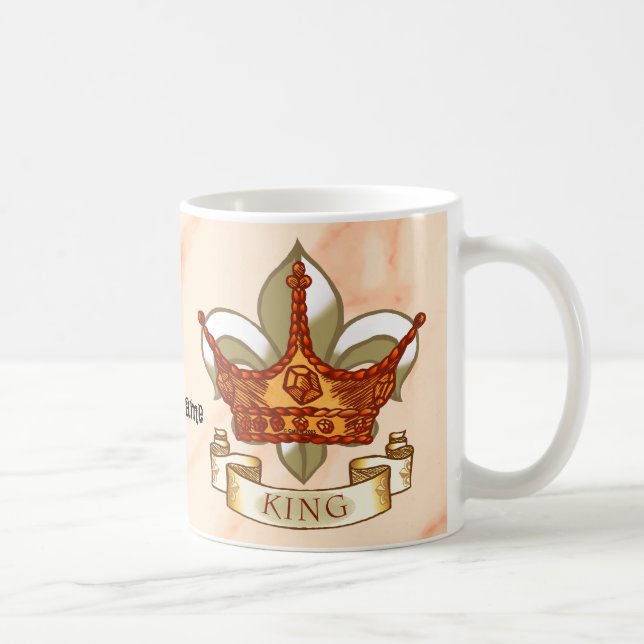 King Banner Crown Tasse (Rechts)