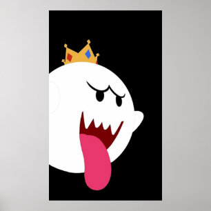 King Boo Simplistic Design Poster