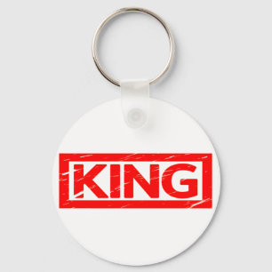 King Briefmarke Schlüsselanhänger