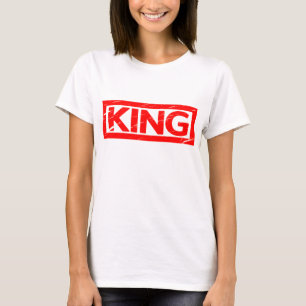 King Briefmarke T-Shirt