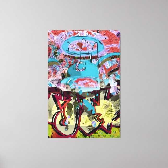 King CAB Der Engel Leinwanddruck (Vorderseite)