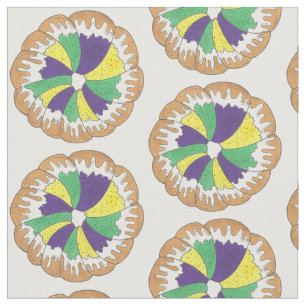 King Cake New Orleans NOLA Mardi Gras Stoff