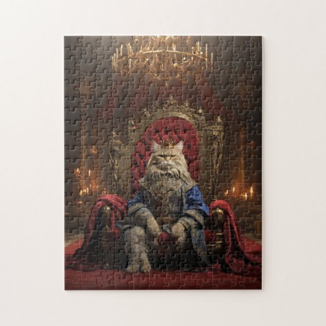 King Cat's Lavish Throne Room Puzzle (Vertikal)