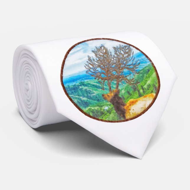 King Cervus Krawatte (Gerollt)