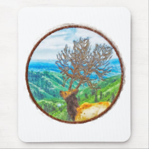 King Cervus Mousepad