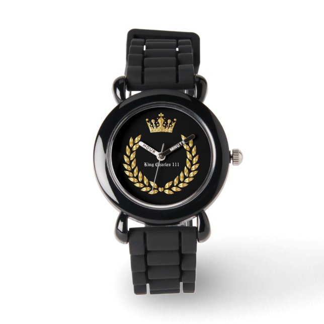 King Charles 111 Crown Royal Armbanduhr (Vorderseite)