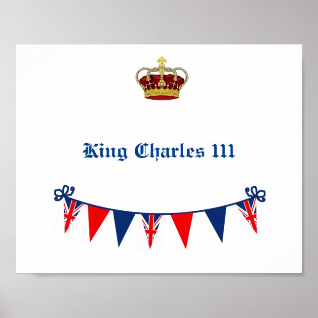 King Charles 111 Crown Royal Poster (Vorne)