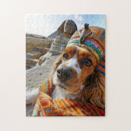 King Charles Cocker Spaniel in Egypt Puzzle