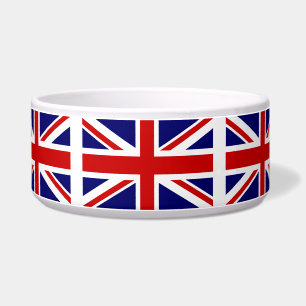 King Charles Coronation UK flagge pet bowl Napf
