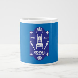 King Charles English Royal Coronation 2023 Jumbo-Tasse