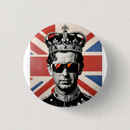 King Charles iii Abzeichen Button-Taste Gewerkscha Button