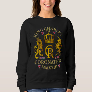 King Charles III British Monarch Royal Coronation Sweatshirt