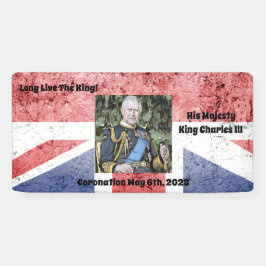 King Charles III Coronation bearbeitet Banner